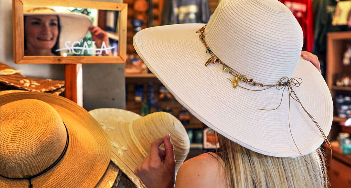 Gift shop selling souvenirs in St. George, Utah.