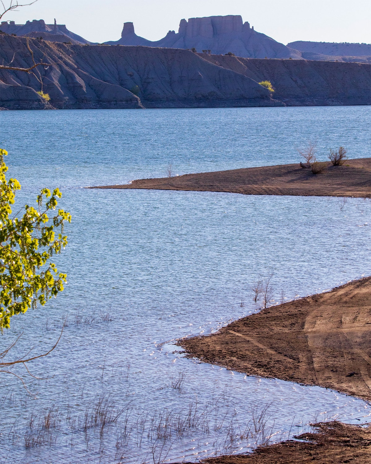 Millsite State Park reservoir in Utah.