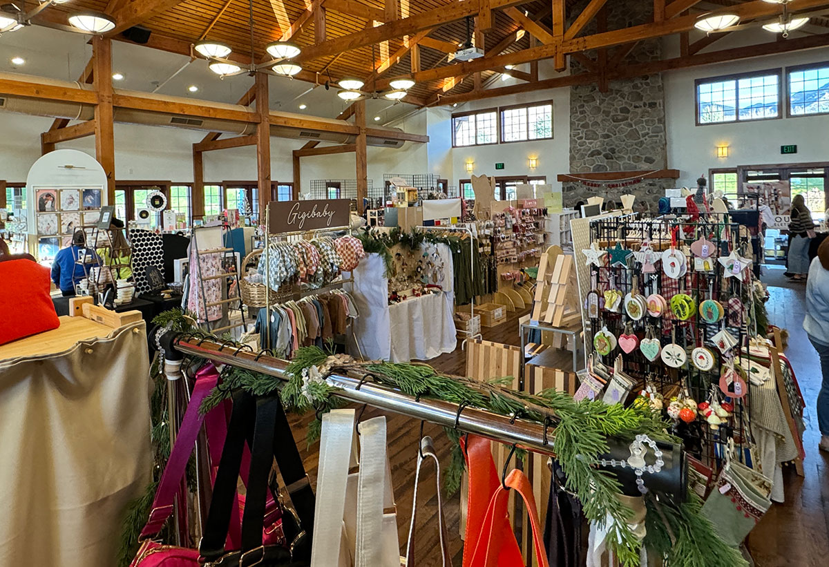 Shopping at This is the Place Heritage State Park in Utah