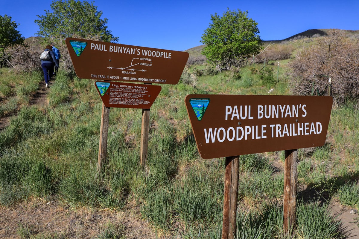 Trail Hiking Utah Paul-Bunyans Woodpile